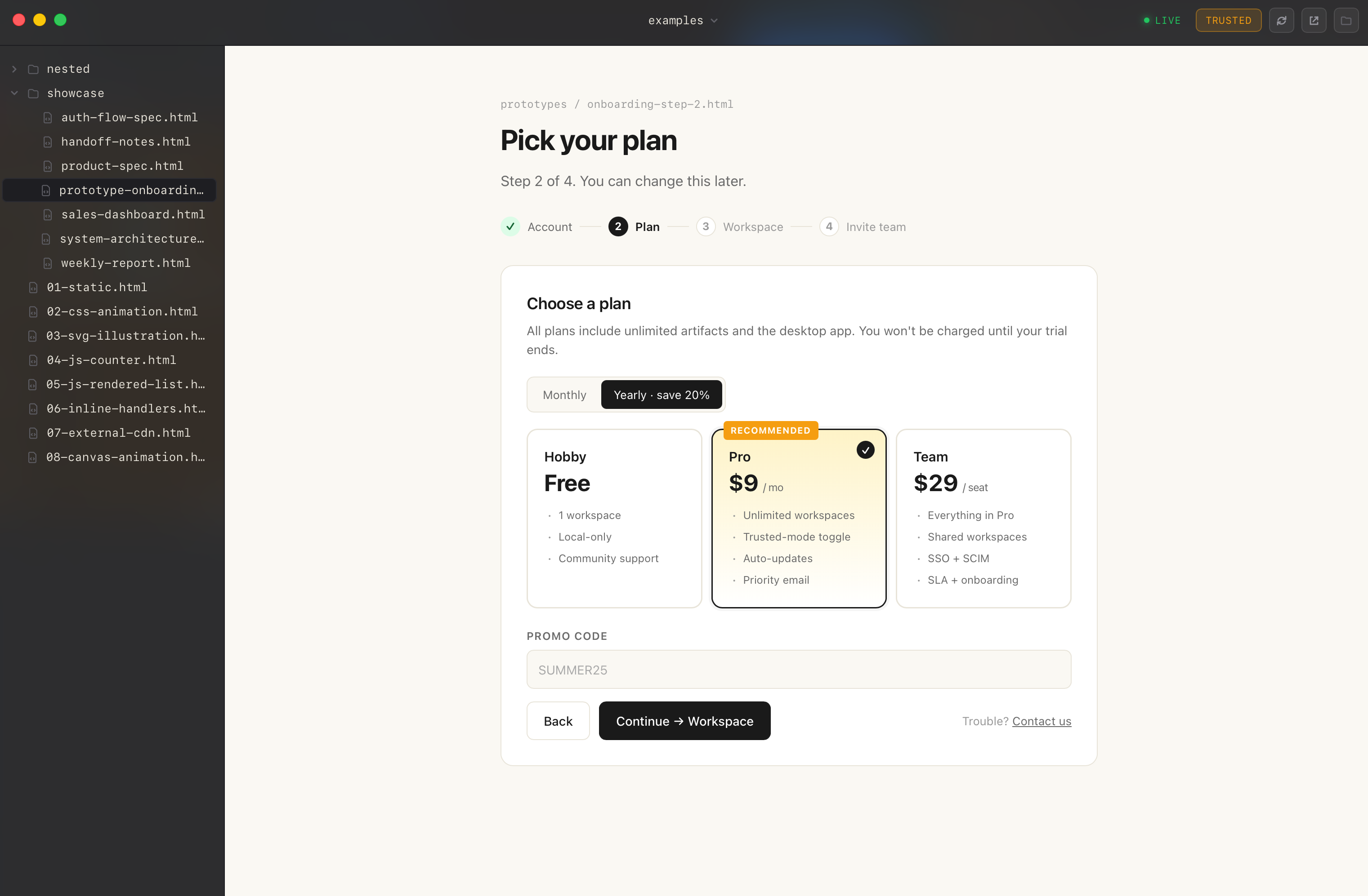 HTML Browser — a local viewer for HTML files